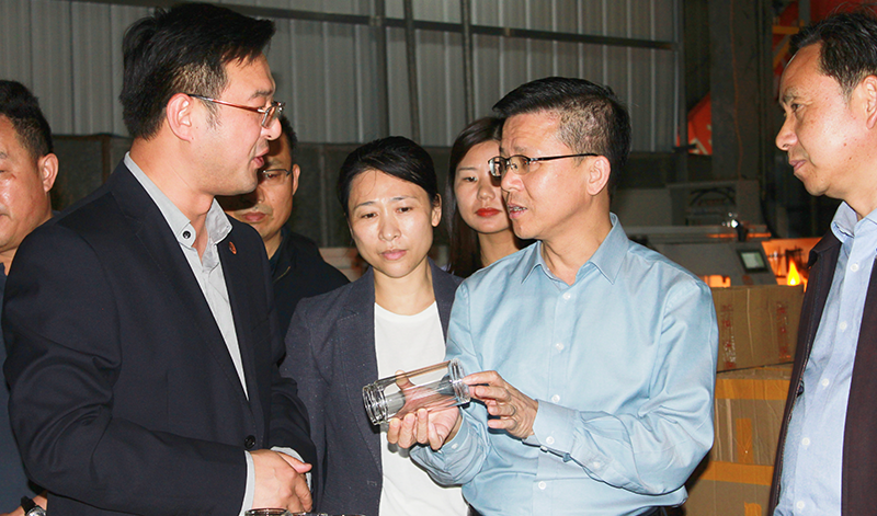 Deputy County Mayor of Fengyang County, xxx, visited Du Group for on-site inspection